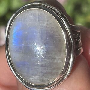 Ladies Rainbow Moonstone Ring 6